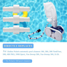Pool Cleaner Hose Swivel D20 and Hose Nut D15 Kit Replace for 280 180 380 3900 Pool Cleaner (18 Pack)