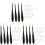 12St Kunst Schets Tools Set Met Zwarte Spons En Blending Stumps 4