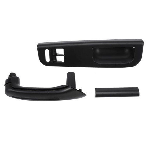 2X Door Black Pull Grab Handle Compatible with  4  Access Handle Inside Door Panel Handles 1