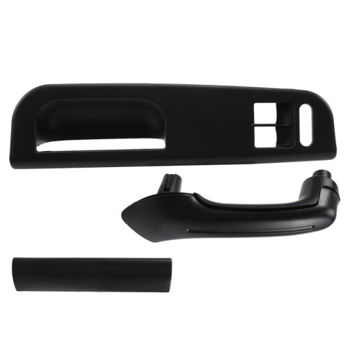 2X Door Black Pull Grab Handle Compatible with  4  Access Handle Inside Door Panel Handles 2