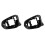 2X Car Left Side Mirror Frame Rear View Mirror Shell Decorative Frame Suitable for  RX 2016-2020 NX 2015-2020 1
