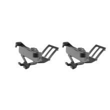 2X pour - C-Class W204 2011-2013 Accessoires de Support de Téléphone Portable pour évent Central de Voiture En Alliage D'Aluminium Noir