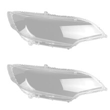 2X Cubierta de Lente del Faro Delantero de Coche Carcasa de Repuesto de la Lámpara del Faro para Fit / Jazz 2014 2015 2016 2017 2018 Derecha