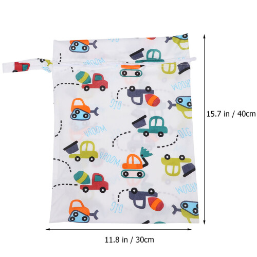 Bébé Cartoon Étanche Rangement Couches Réutilisable Coloré 2