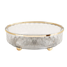 360 Roterande Kosmetisk Organizer Lätt Lyx Parfym Hudvård Organizer Transparent Makeup Förvaringsfack