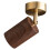 Led Spot Light Mounted Spotlights Adjustable Angle Walnut Small Ceiling Lamp Aluminum Material 1
