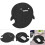 Dolphin Shape Dark Gray Anti-Static Felt Mouse Pad 20x24cm 6