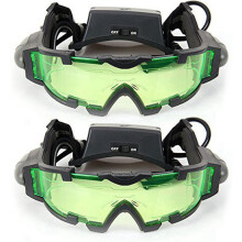 2X Night Vision Scope with Flip-Out LED for Activities At Night Especially for Children's Games