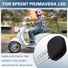 Motorcycle Rear Backrest Support Bracket Luggage Rack Modified for Sprint Primavera 150 Accessories Silver & Black