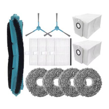 Für Cecotec für Conga 9590/9990/10090 AI Spin Revolution Ultra Power Home Ersatzteile Bürste Filter Wischtuch Staubbeutel