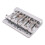 4 String Hardtail Bridge for Precision Jazz Bass Chrome 201B-4 Badass 6