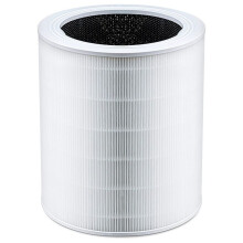 FüR LEVOIT Core 600S-RF Luftreiniger-Ersatzfilter, H13 True HEPA, Core 600S-RF, 1 Packung, Weiß