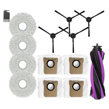 Accessories Kit for JONR P20 Pro/JONR T5 Pro Robotic Vacuum Cleaner Parts Replacement Main Side Brush Hepa Filter Mops