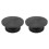 2pcs 30cm Pottery Wheel Modelling Platform Sculpting Turntable Model Making Clay Sculpture Tools Black 1