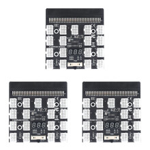3X Carte de Dérivation 17 Port 6Pin Module D'Alimentation D'Affichage à LED Adaptateur de Carte Serveur pour 1200W 750W PSU GPU Exploitation