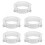 5St Draagbare Airco Afvoerslang Adapter Van Stevig Wit Plastic 7