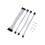 9-Inch Braided Extension Cable Kit Basic Extension Cable for PC Case Comb Included ATX 24 Pin PCIE 6+2Pin CPU 4+4Pin C 1