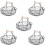 5X Wooden Handle Metal Retro Basket Portable Multi-Function Vegetable Fruit Egg Groceries Practical Storage Basket 2