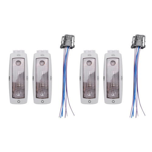 2X Rear Reading Map Dome Light Ceiling Lamp 3B0947291B Compatible with   Beetle  Caddy