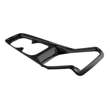 Black Car Interior Wireless Charging Pad Frame Cup Holder Cover Trim for    /  Seagull