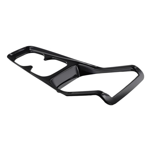 Black Car Interior Wireless Charging Pad Frame Cup Holder Cover Trim for    /  Seagull