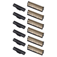 3Set Clipper Blade for Kemei -1102 Clipper Electric Shaver Parts Net Gold