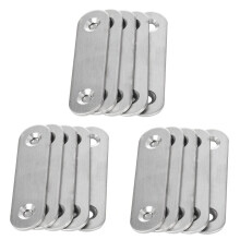 60mm x 16 mm Reparación Recta Que Une El Soporte de Placa Plana de Reparación 15Pcs