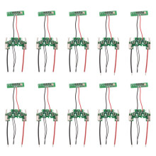 10X BAT610 18V Lithium-Ion Battery PCB Charging Protection Circuit Board for Boschs 18V Li-Ion Battery