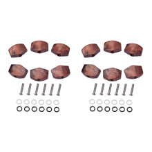 12 Pcs/Set Guitar Tuning Peg Buttons, Tuning Pegs Knobs Machine Heads Buttons for Guitar