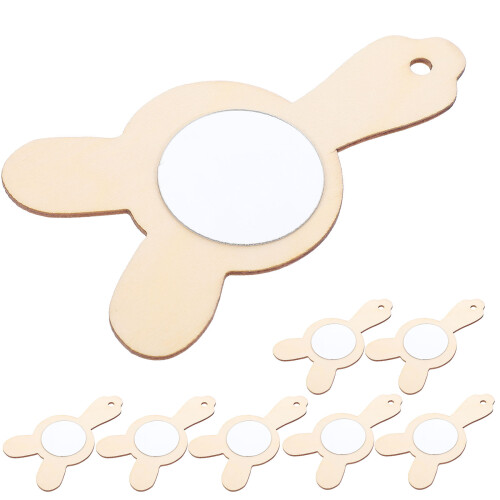 10 houten spiegels diy handspiegels ongeverfd 1