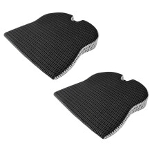 2X Car Wedge  Cushion for Car Driver  Office Chair Wheelchairs Memory Foam  Cushion-Orthopedic Support