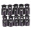 Diameter 8 mm Hole, Cord Cord Stopper Laces Snap Hook, Black, 100 Pcs 6