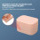 Scrolling Ring Pink BT 5.3 60mAh, 300mAh 100g 10m 14
