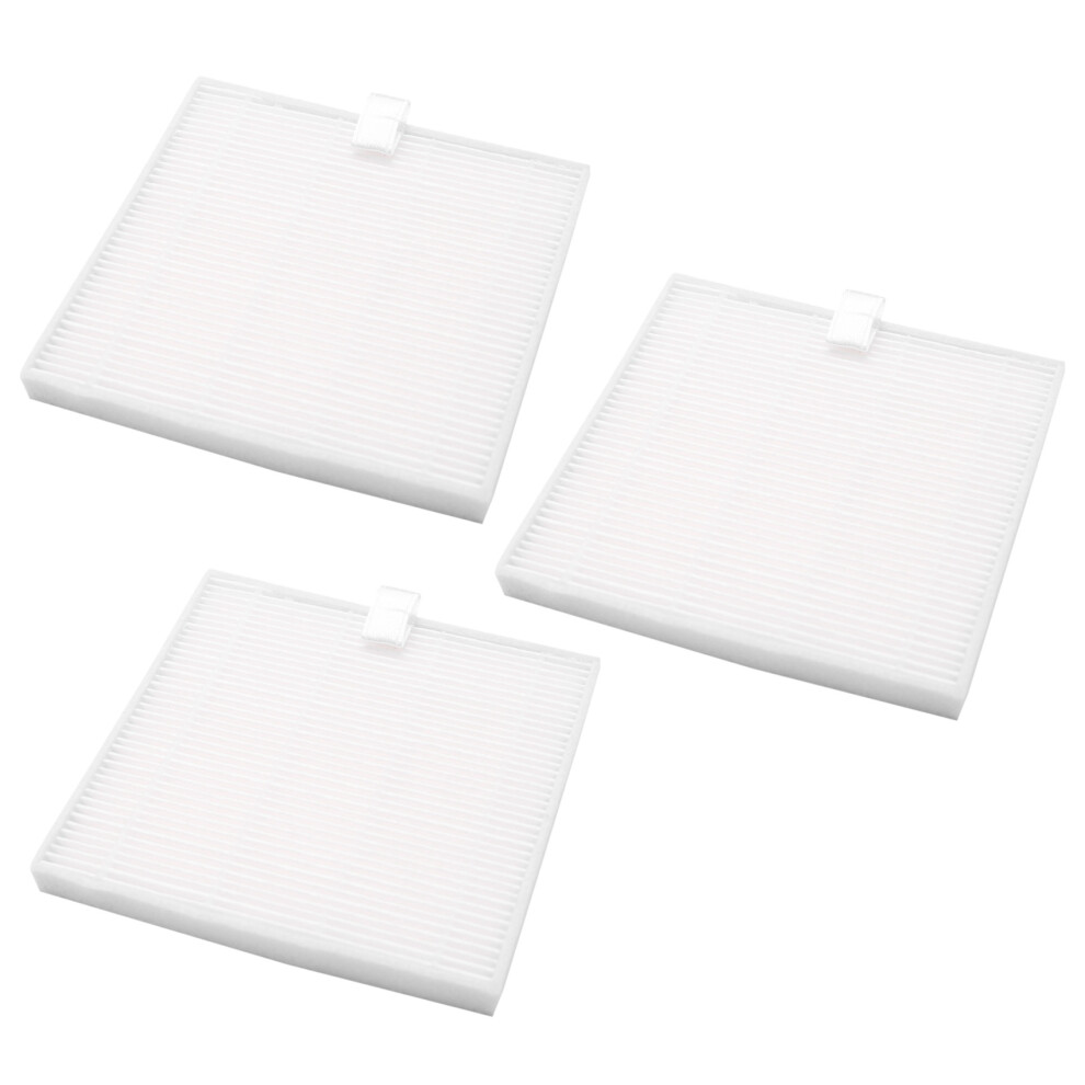 3Pc Filter Screen Replacement Accessories For V8 V8s X750 X800 X785 V80 Robot Sweeper (+Black) White/Black 6031145577717