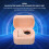 Scrolling Ring Pink BT 5.3 60mAh, 300mAh 100g 10m 11