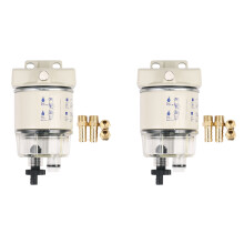 2X R12T Marine Fuel Filter Water Separator -Engine for Racor 140R 120AT S3240 NPT ZG1/4-19 Car Combo Filter