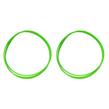 4 Piezas de Cinturón Redondo para Montar en Bicicleta, Mesa de Entrenamiento, Plataforma de Rodillos de Transmisión