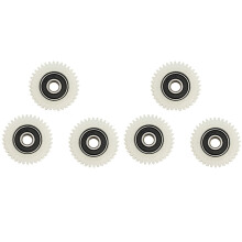 6Pcs 36 Teeth 38mm Nylon Electronic Motor Gear Bearing Gears for Bafang Electric Bike Bicycle