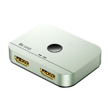 -Compatible Switcher 8K 60Hz 4K120Hz Bi-Directional 2 in 1 Out 1 in 2 Out for PS5 PC Laptop Monitors TV B