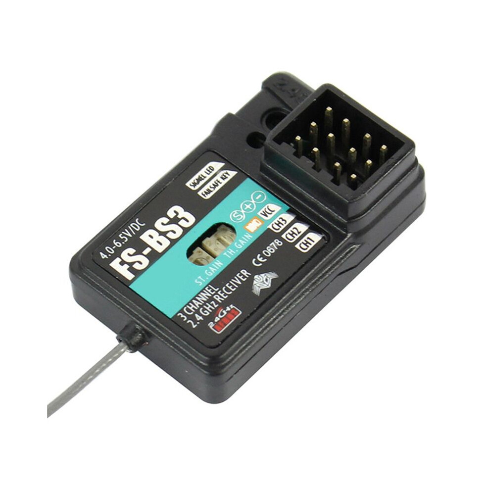 For Flysky Fs-Bs3 3Ch Receiver For Rc Controller Fs Gt2 Gt2b Gt3b Gt3c T4b Ct6b T6 Rc Car Boat Accessories 6032455311343