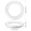 30pcs plastic key labels id tags for hotel keys white 2