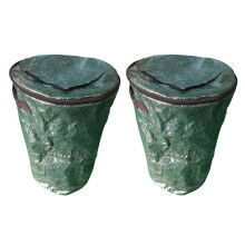 2X Collapsible Compost Bin,Yard Waste Bag, Reusable Heavy Duty Garden Leaf Waste Bag Yard Compost Bin Composting Fruit