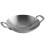 Stainless Steel Wok Double Handle Silver Outdoor Cooking Pan 2