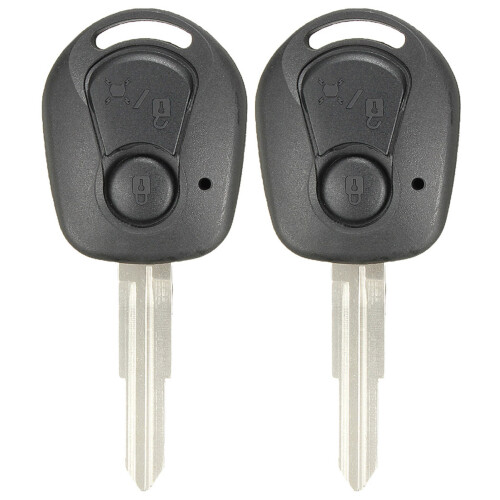 2X Remote 2 Button Remote Key Shell for  Actyon Kyron Rexton