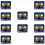 10pcs 24G MmWave HLK-LD2410C Human Presence  Sensor Motion Detection Module 1