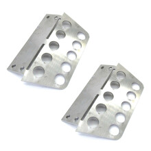 2X Nuova Versione Nel Metallo Protezione per Armatura Anteriore per Modello MN D90 D91 D99S MN99 1/12