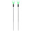 2X Soporte Ajustable de barra de varilla de metal 1
