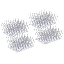 20 StüCk / Box Vogel Spikes, Edelstahl Vogel Deterrent Spikes Abdeckung für Zaun GeläNder WäNde Dach Hof