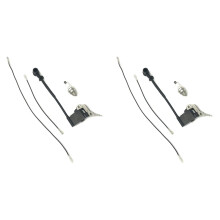 2X Bougie D'Allumage Module de Bougie FIT pour CHAINE TRONÇONNEUSE 2500 25CC G2500 TIMBERPRO LAWNFLITE Pièces
