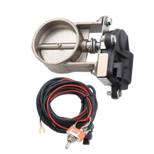 2" Electric Exhaust Control Valve Stainless Steel Low Pressure Exhaust Control Valve for Exhaust Catback Downpipe